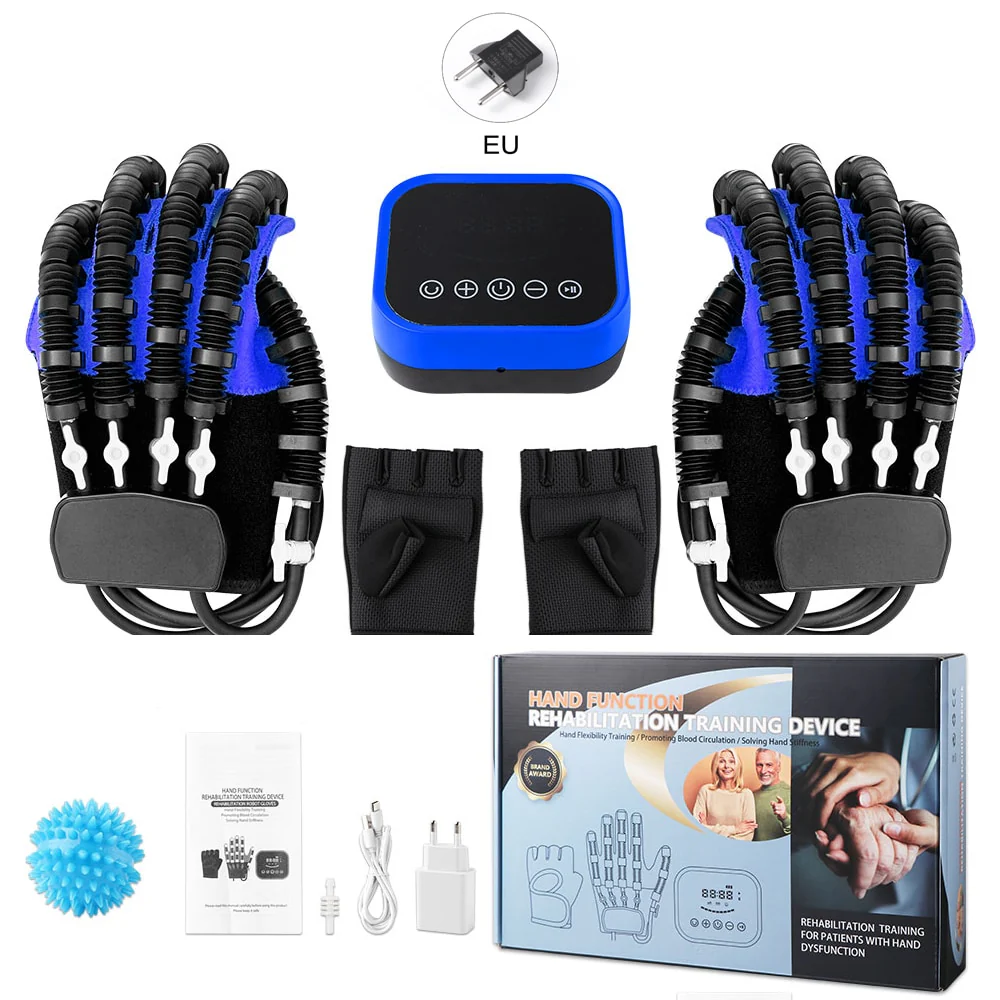 Rehabilitation Robot Hand Gloves Blue - Image 14