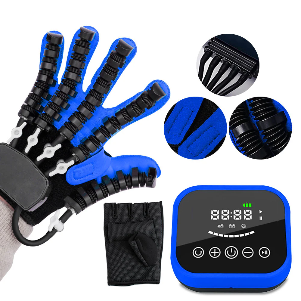 Rehabilitation Robot Hand Gloves Blue - Image 15