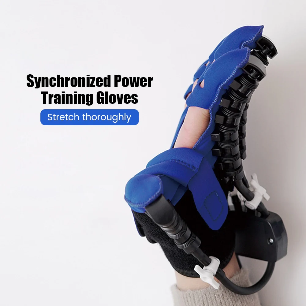 Rehabilitation Robot Hand Gloves Blue - Image 17