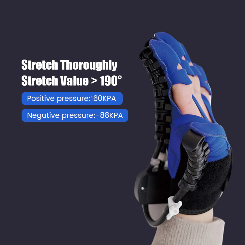 Rehabilitation Robot Hand Gloves Blue - Image 22
