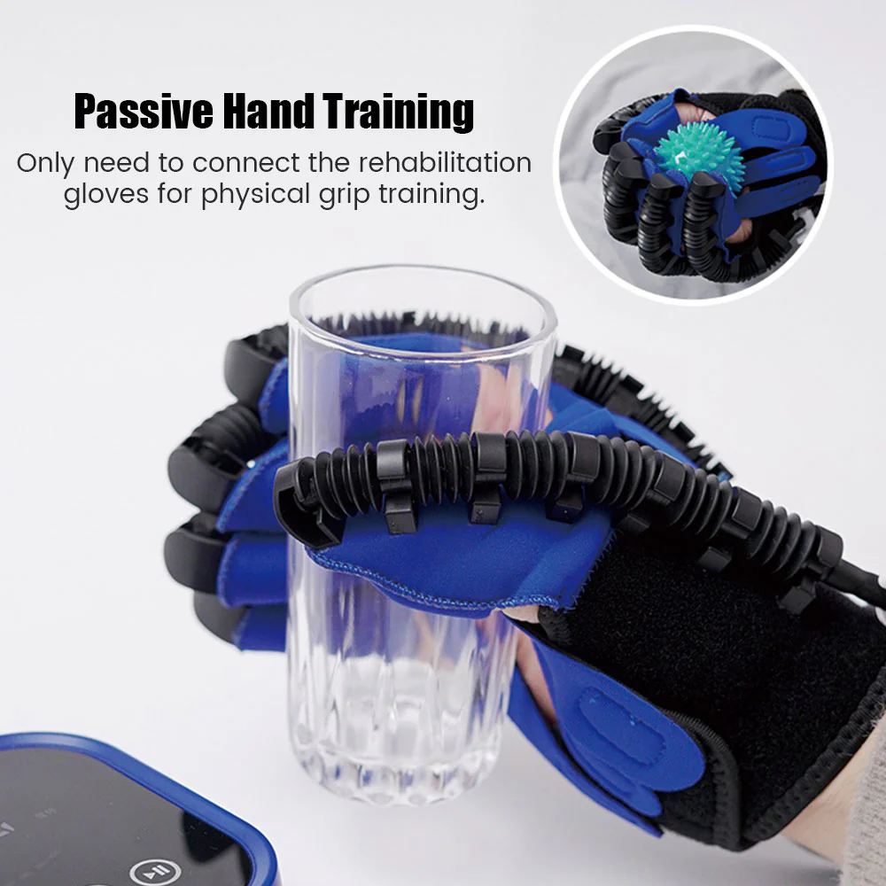 Rehabilitation Robot Hand Gloves Blue - Image 25