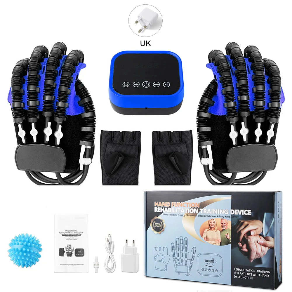 Rehabilitation Robot Hand Gloves Blue - Image 3