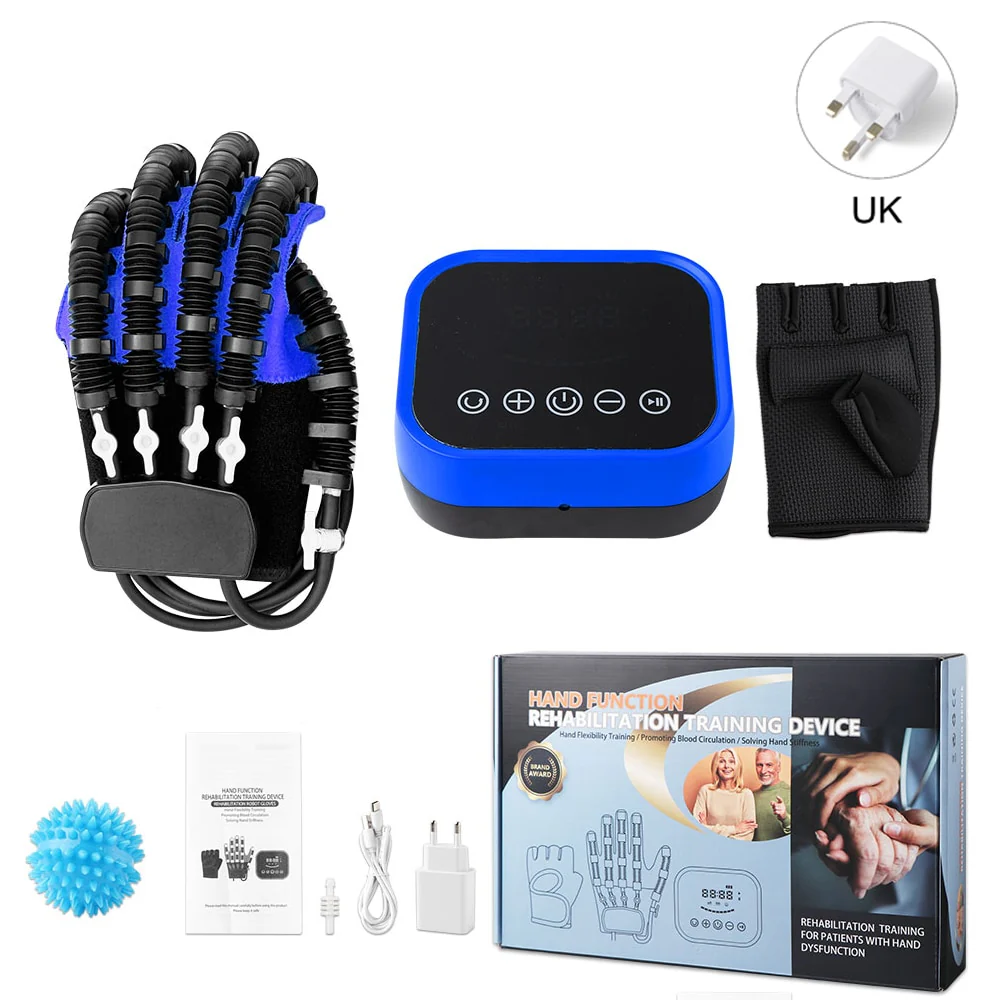 Rehabilitation Robot Hand Gloves Blue - Image 8