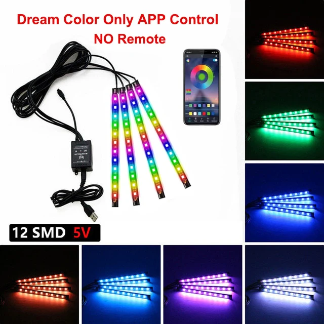 Remote Control App Music LED Light Set - Image 13