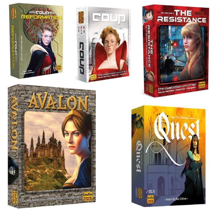Resistance Avalon Family Interactive Board Game Card - Image 13