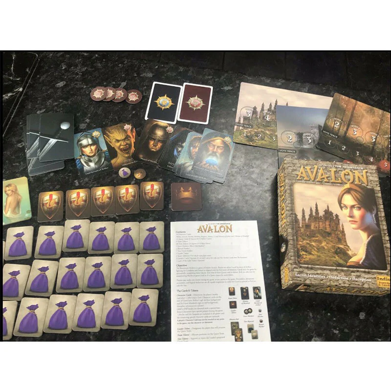 Resistance Avalon Family Interactive Board Game Card - Image 19