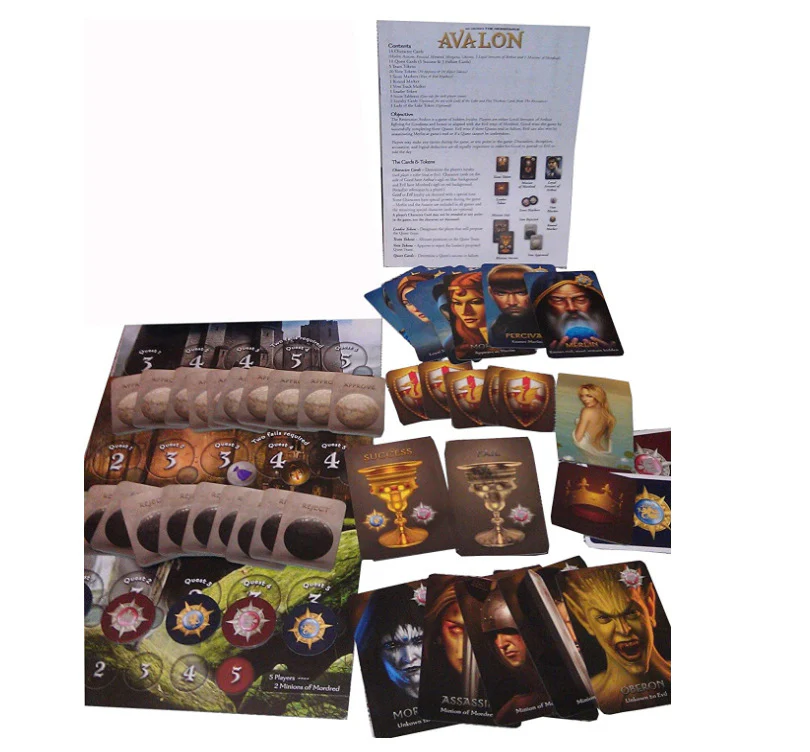 Resistance Avalon Family Interactive Board Game Card - Image 23