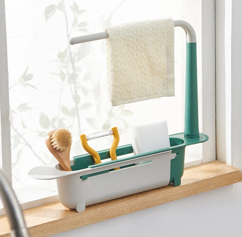 Retractable Sink Sponge Rack - Image 16