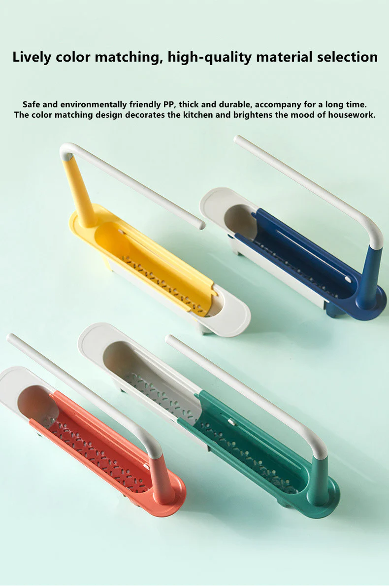 Retractable Sink Sponge Rack - Image 19