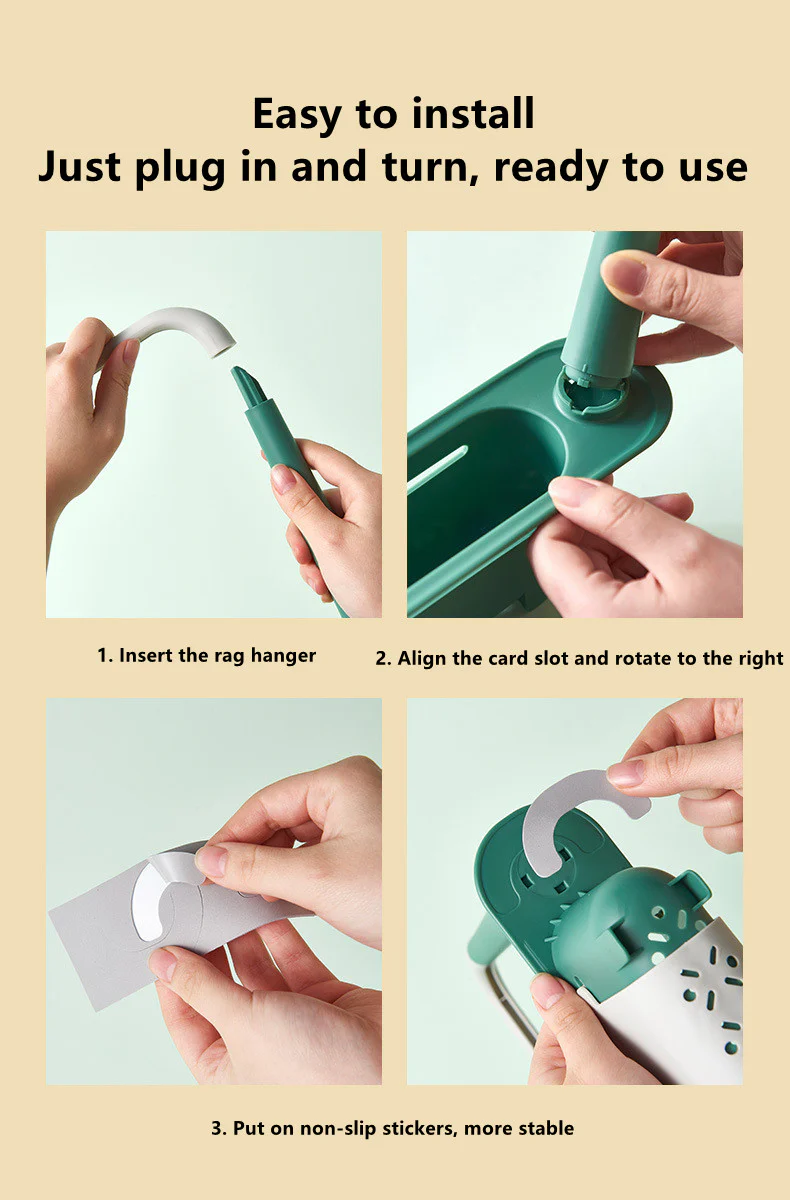 Retractable Sink Sponge Rack - Image 20