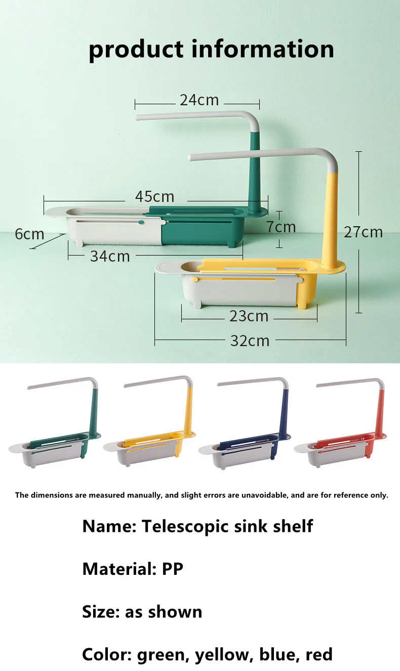 Retractable Sink Sponge Rack - Image 21
