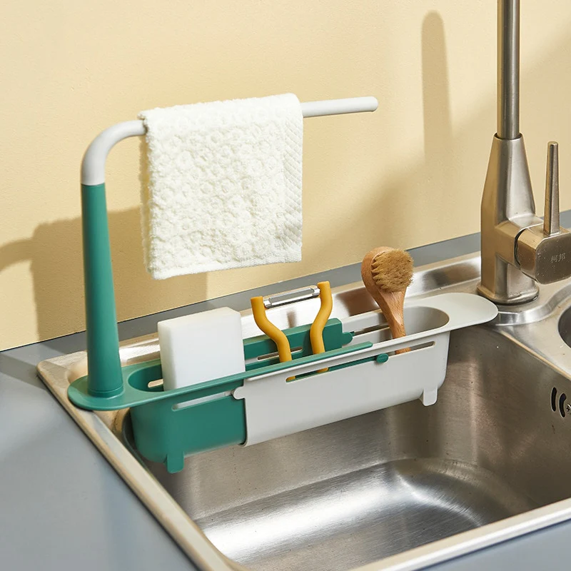Retractable Sink Sponge Rack - Image 8
