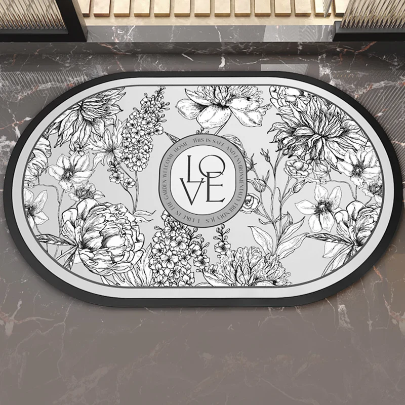 Retro Diatomaceous Earth Bath Mat - Image 2