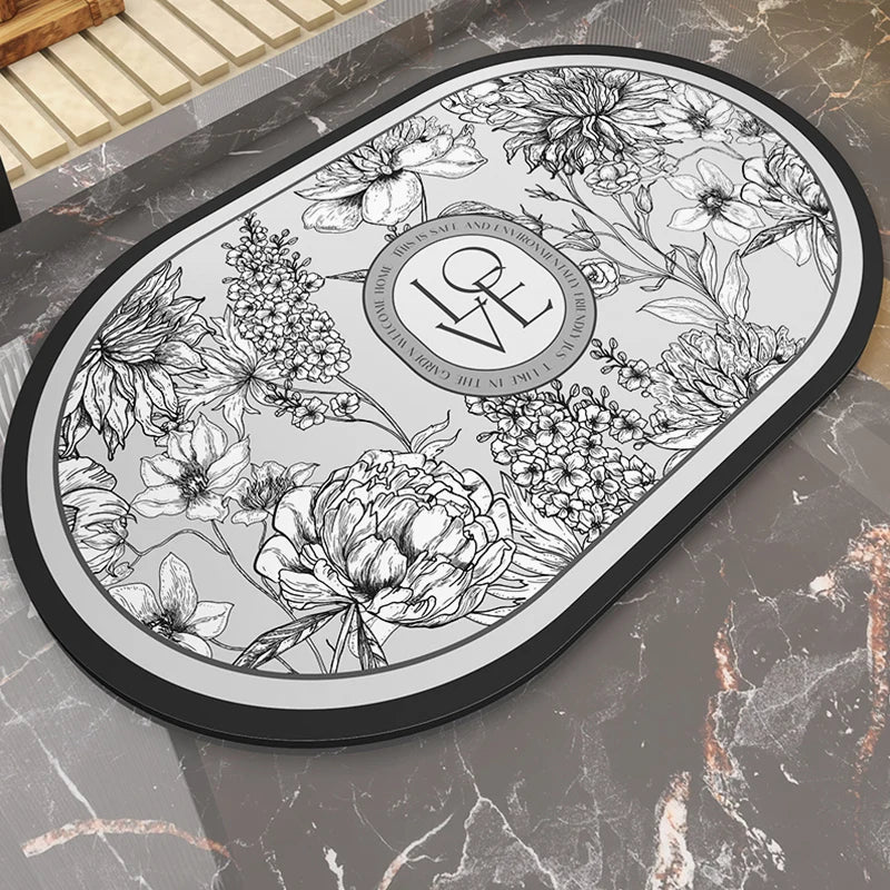 Retro Diatomaceous Earth Bath Mat - Image 8