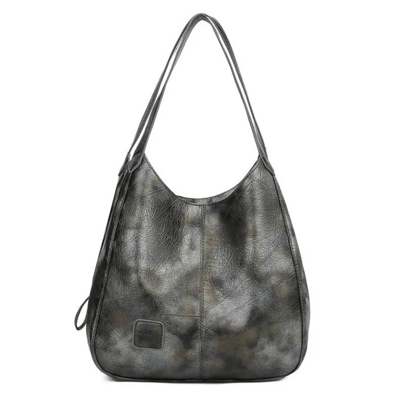 Retro Glamour: Designer Vintage Top-handle Tote - Image 9