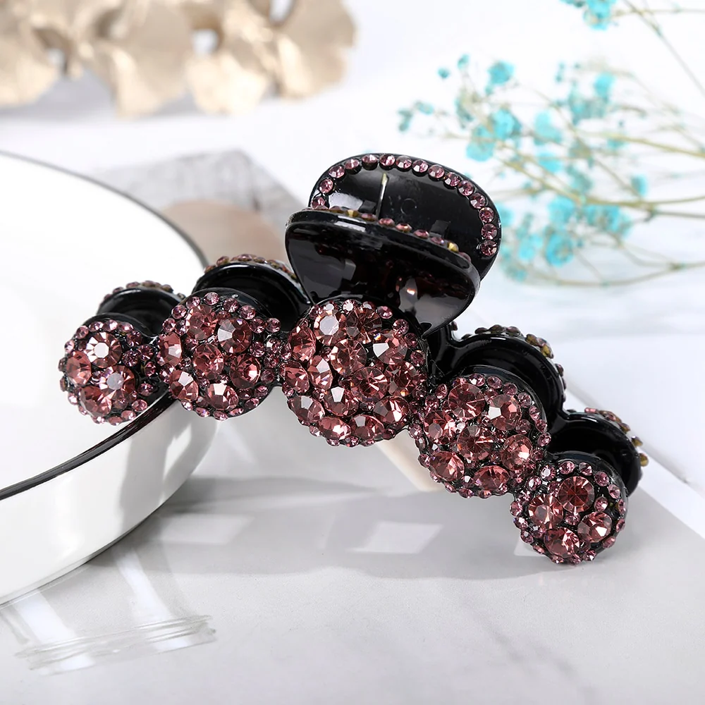 Rhinestone Crystal Hair Claw Clip - Image 20