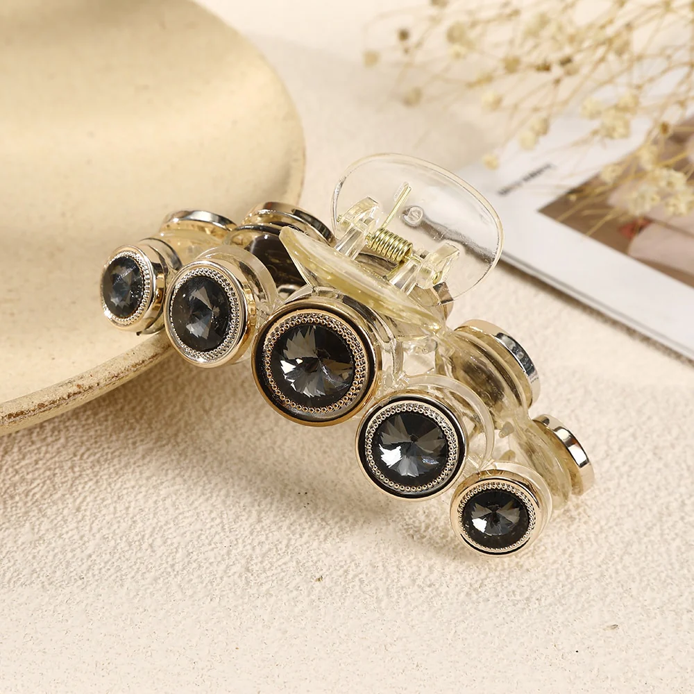 Rhinestone Crystal Hair Claw Clip - Image 37