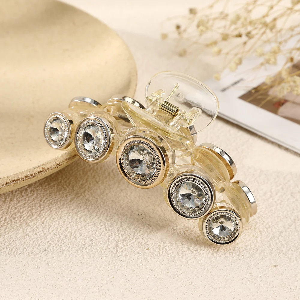 Rhinestone Crystal Hair Claw Clip - Image 4