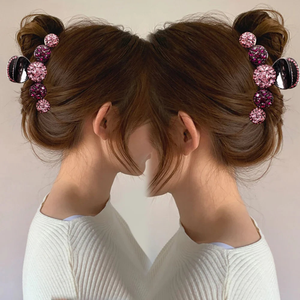 Rhinestone Crystal Hair Claw Clip - Image 41