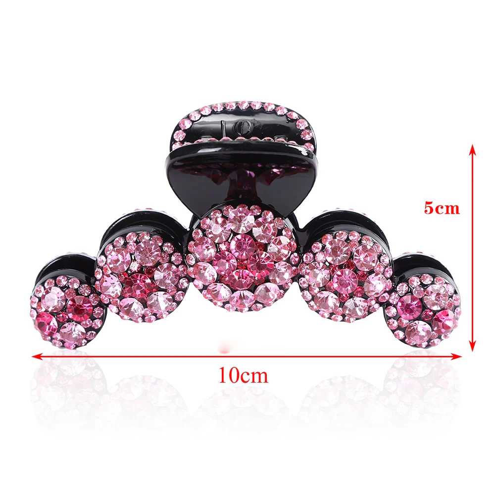 Rhinestone Crystal Hair Claw Clip - Image 42