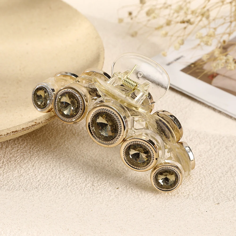 Rhinestone Crystal Hair Claw Clip - Image 5