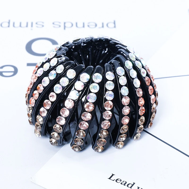 Rhinestone Hair Buckle Claw - Image 10