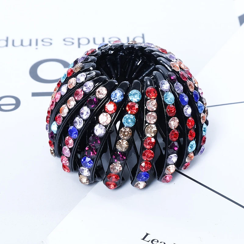 Rhinestone Hair Buckle Claw - Image 12
