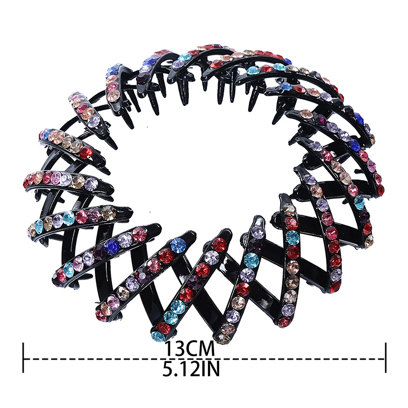 Rhinestone Hair Buckle Claw - Image 17