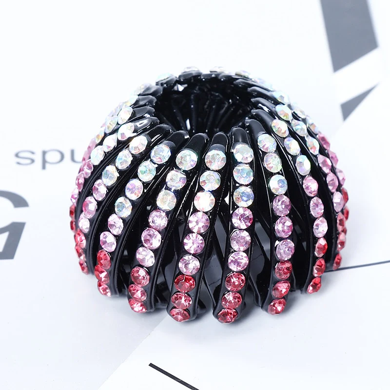 Rhinestone Hair Buckle Claw - Image 4