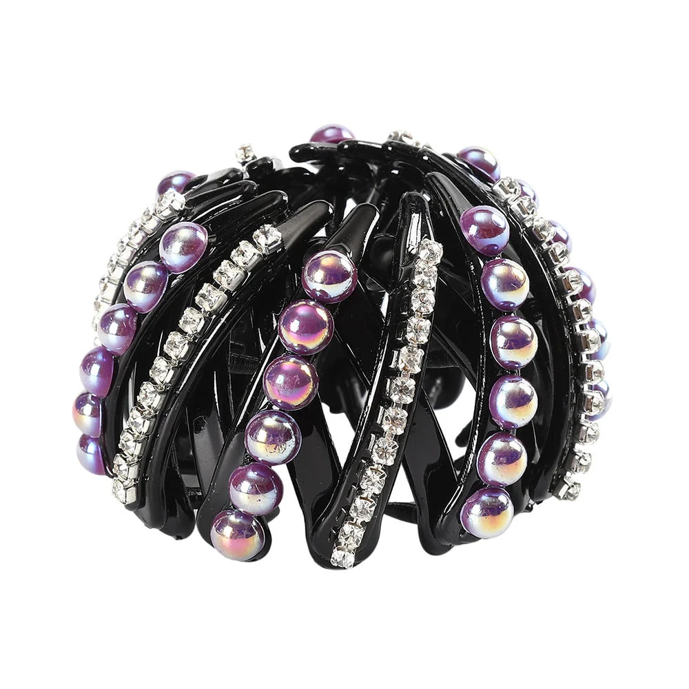 Rhinestone Hair Buckle Claw - Image 5
