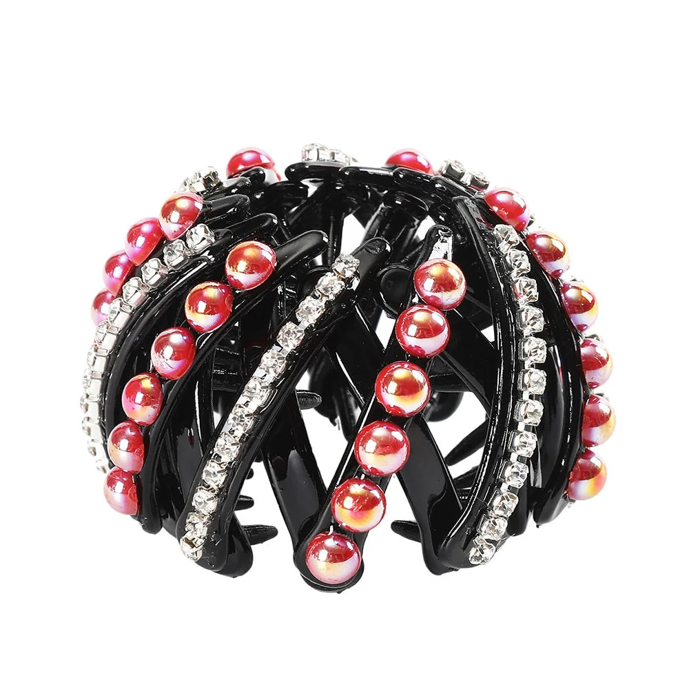 Rhinestone Hair Buckle Claw - Image 6