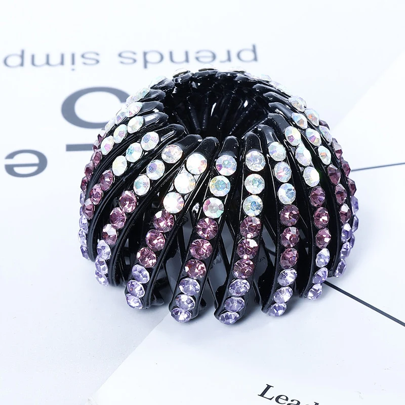 Rhinestone Hair Buckle Claw - Image 7