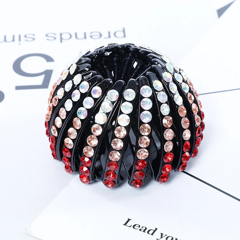 Rhinestone Hair Buckle Claw - Image 8
