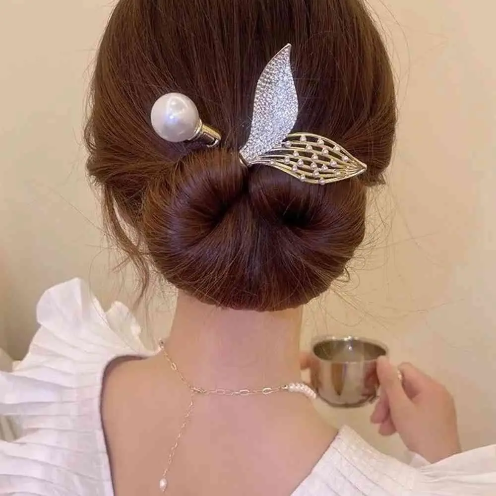 Rhinestone Hair Bun Clip - Image 13