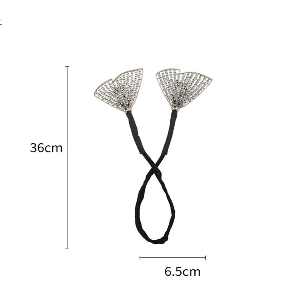 Rhinestone Hair Bun Clip - Image 5