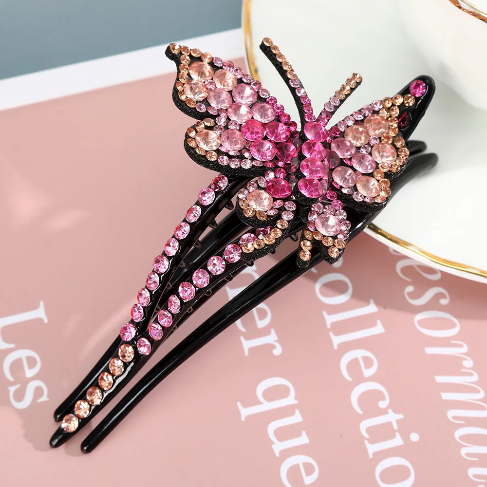 Rhinestone Hair Claw Clip - Image 10