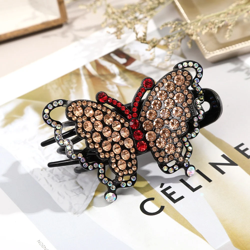 Rhinestone Hair Claw Clip - Image 34