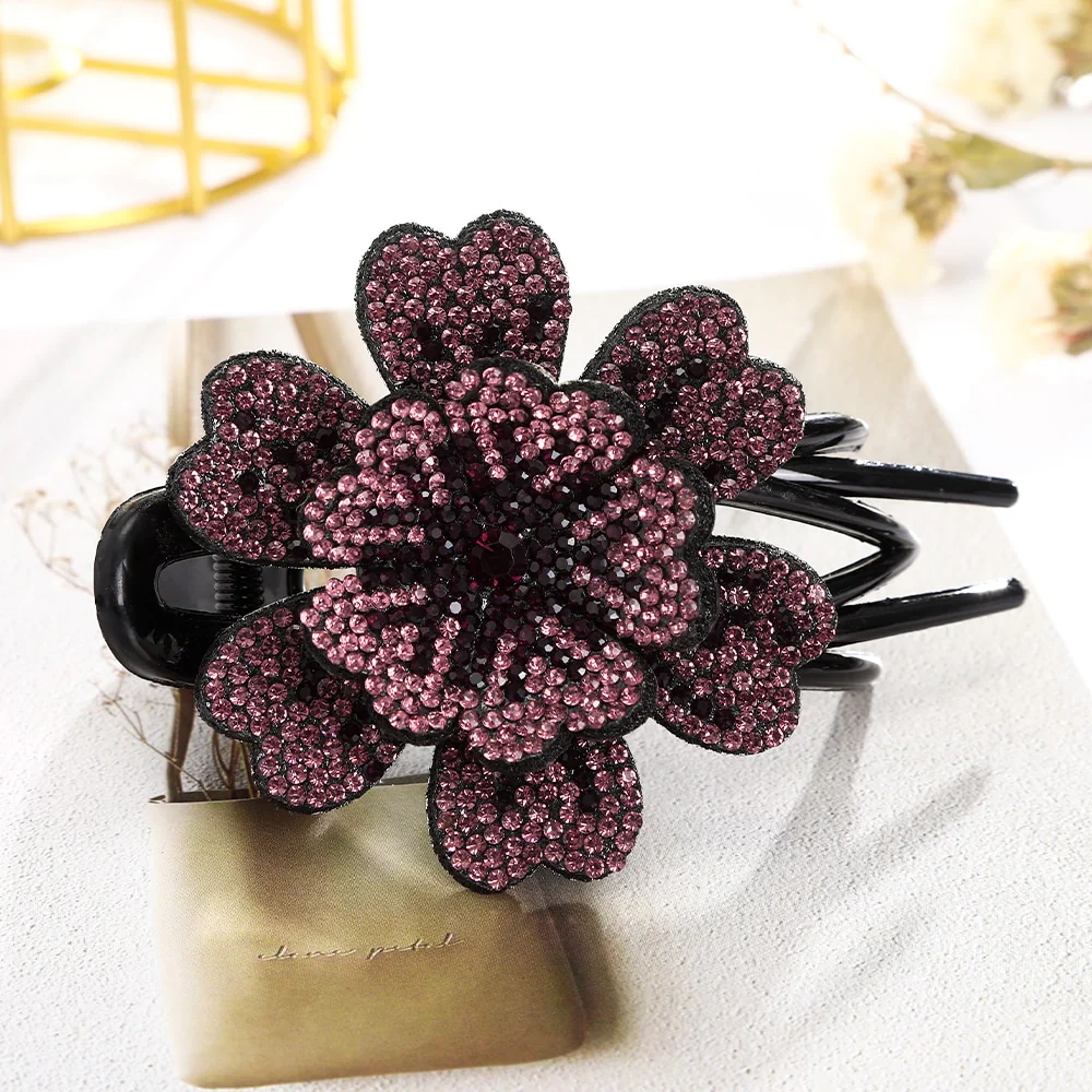 Rhinestone Hair Claw Clip - Image 36