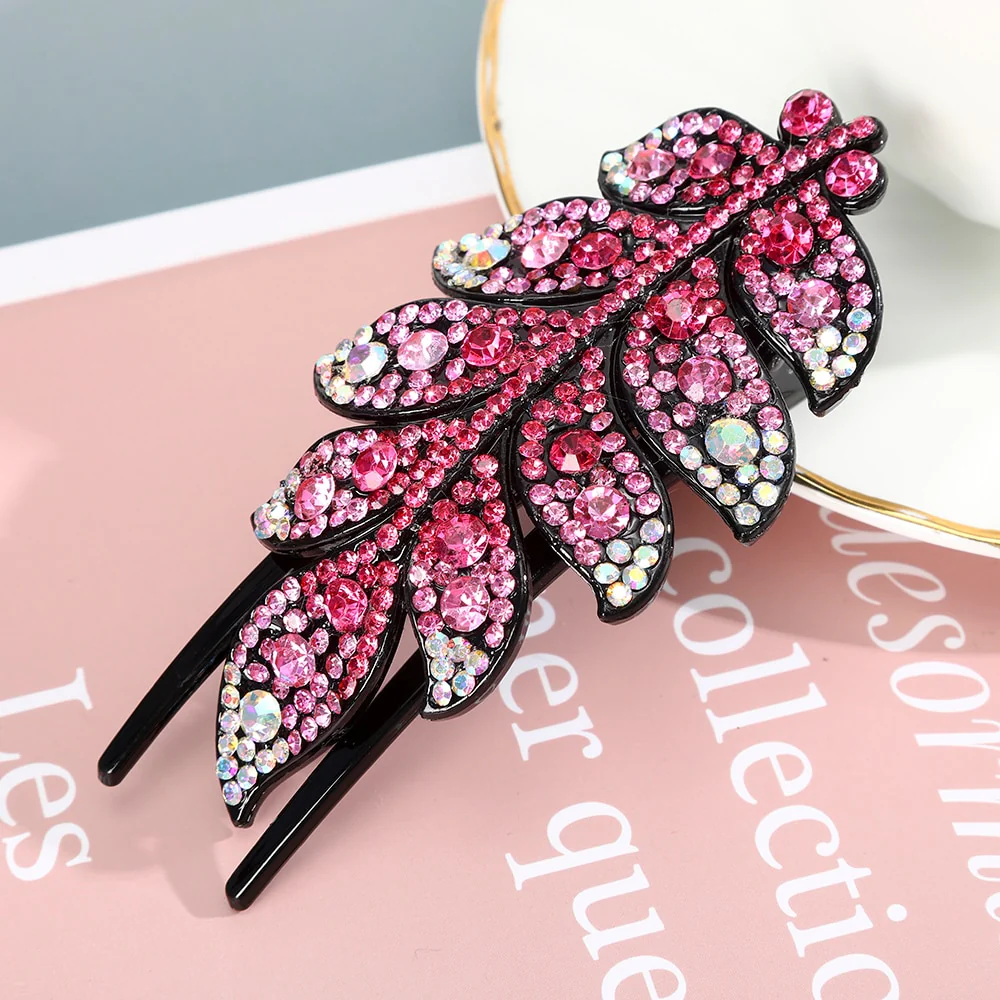 Rhinestone Hair Claw Clip - Image 38