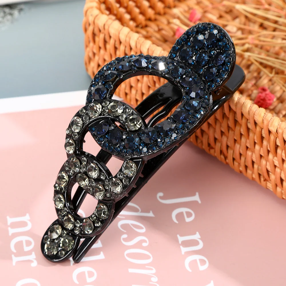 Rhinestone Hair Claw Clip - Image 48