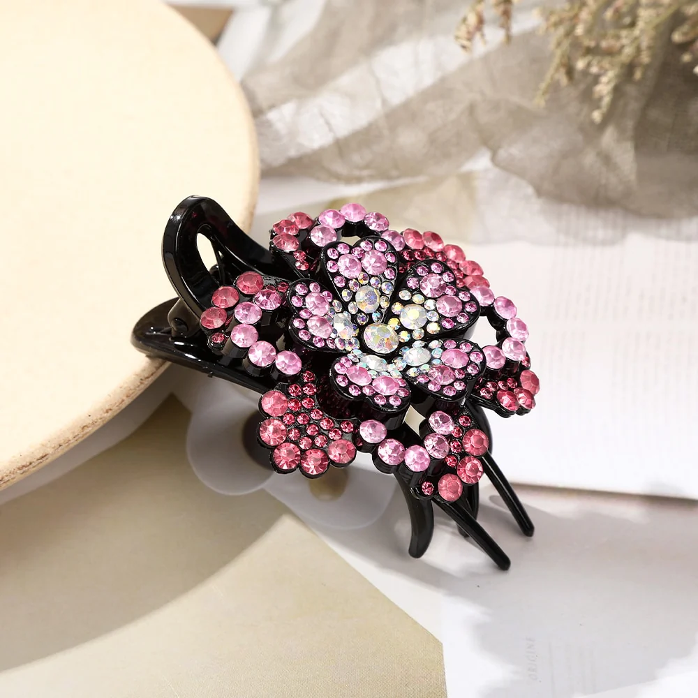 Rhinestone Hair Claw Clip - Image 49