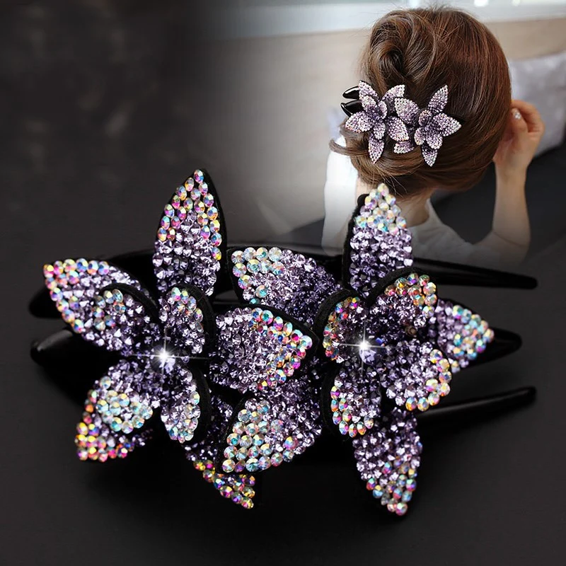Rhinestone Hair Claw Clip - Image 58