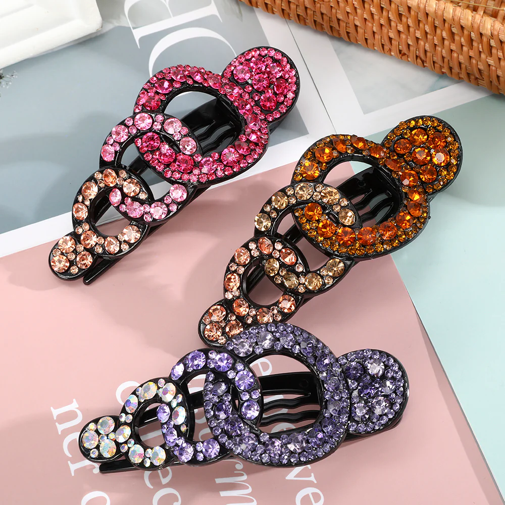 Rhinestone Hair Claw Clip - Image 61