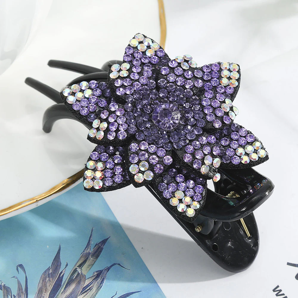 Rhinestone Hair Claw Clip - Image 7