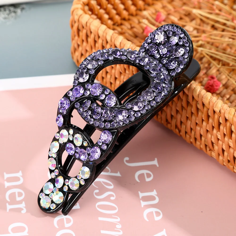 Rhinestone Hair Claw Clip - Image 9