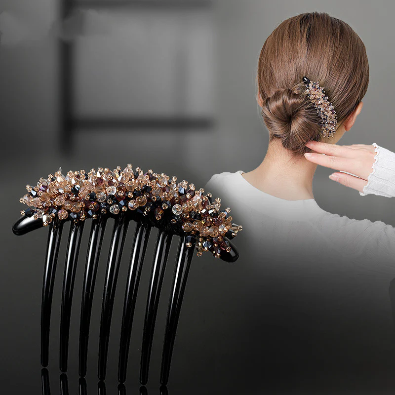 Rhinestone Hair Pin Comb - Image 11
