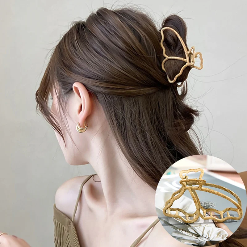 Rhinestone Metal Hair Claw - Image 23