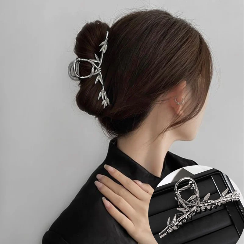Rhinestone Metal Hair Claw - Image 26