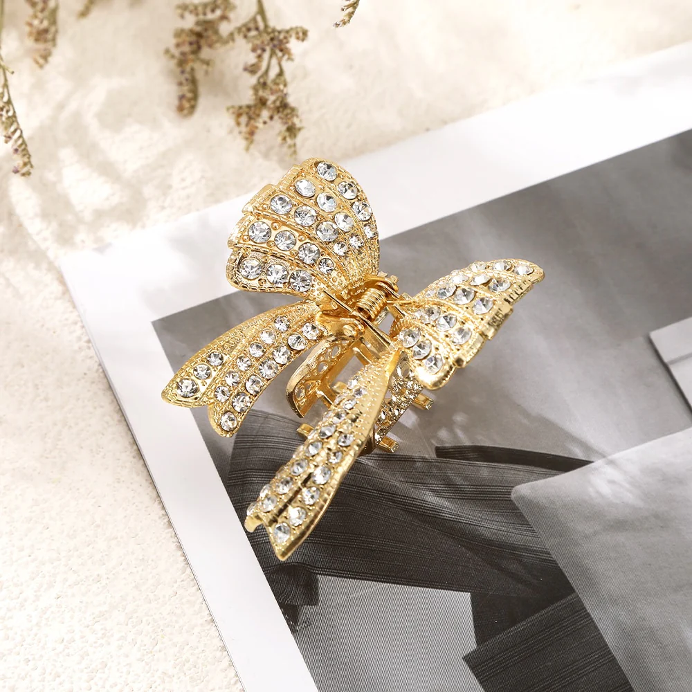 Rhinestone Metal Hair Claw - Image 30