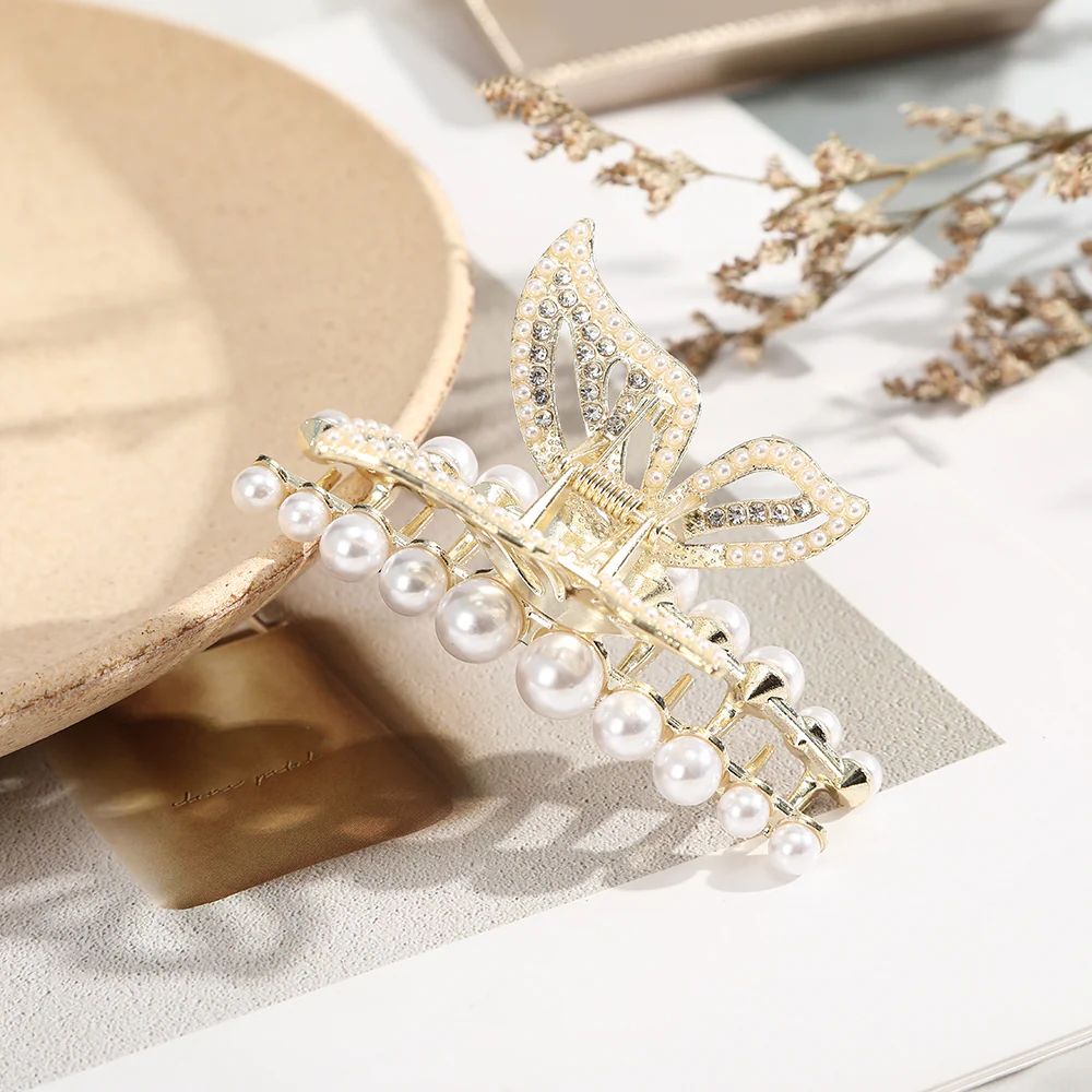 Rhinestone Metal Hair Claw - Image 63